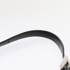 FENDI Mamma Baguette Shoulder Bag Nylon Black Silverep5381