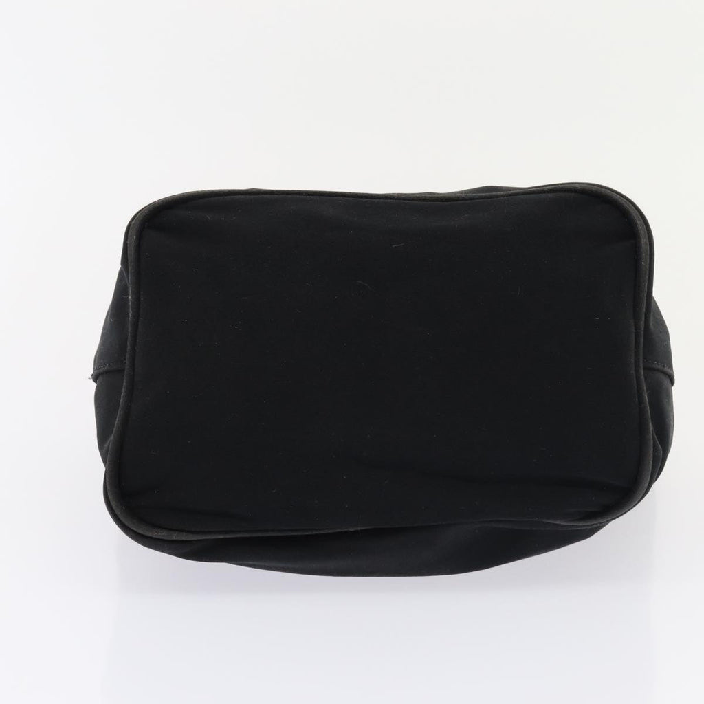 FENDI Mamma Baguette Shoulder Bag Nylon Black Silverep5381