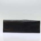 FENDI Tote Bag Nylon Leather Black Khaki goldep5485
