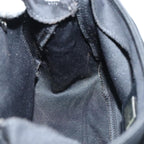 FENDI Mamma Baguette Shoulder Bag Nylon Black Silverep5493