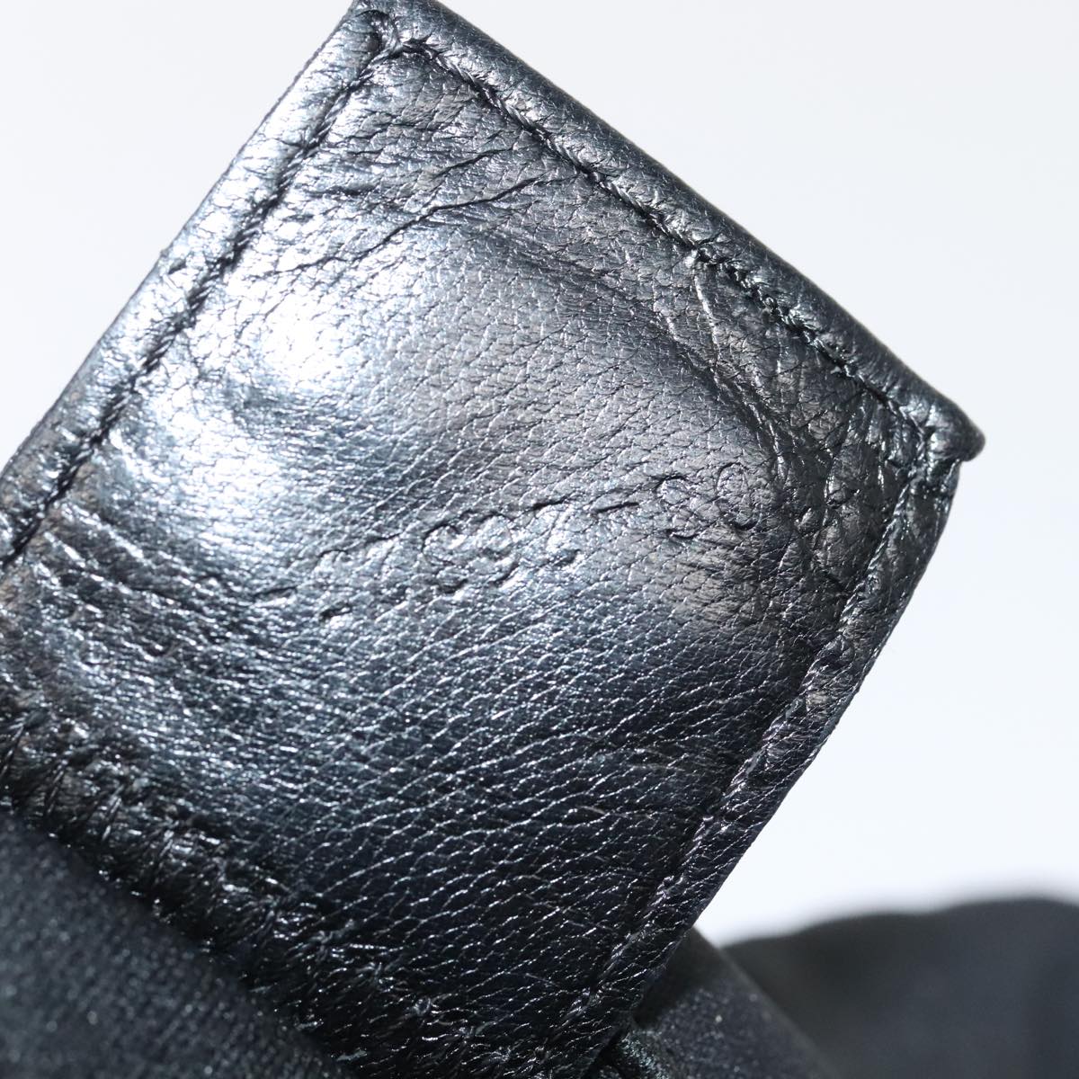 FENDI Mamma Baguette Shoulder Bag Nylon Black Silverep5493