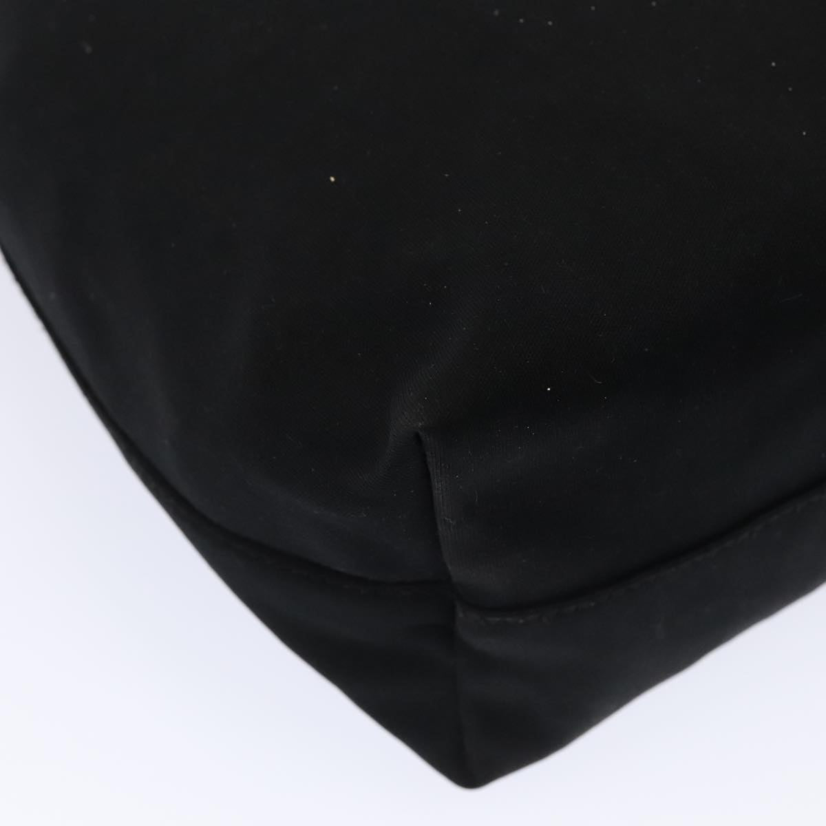 FENDI Tote Bag Nylon Black Silverep5506