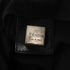 FENDI Tote Bag Nylon Black Silverep5506