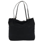 FENDI Tote Bag Nylon Black Silverep5506