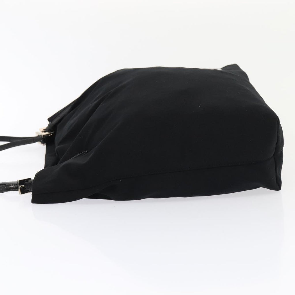 FENDI Tote Bag Nylon Black Silverep5506