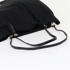 FENDI Tote Bag Nylon Black Silverep5506