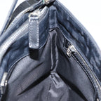 FENDI Zucca Canvas Shoulder Bag Black Silverep5578