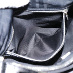 FENDI Zucca Canvas Shoulder Bag Black Silverep5578