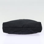 FENDI Zucca Canvas Shoulder Bag Black Silverep5578