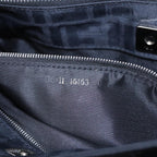 FENDI Zucca Canvas Shoulder Bag Silver Blackep5725