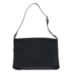 FENDI Zucca Canvas Shoulder Bag Silver Blackep5725