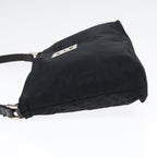 FENDI Zucca Canvas Shoulder Bag Silver Blackep5725