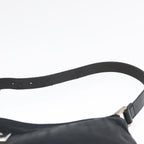 FENDI Zucca Canvas Shoulder Bag Silver Blackep5725