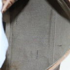 FENDI Zucchino Canvas Mamma Baguette Shoulder Bag Brown Goldep5786