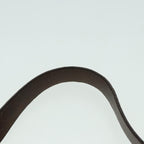 FENDI Zucchino Canvas Mamma Baguette Shoulder Bag Brown Goldep5786