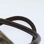 FENDI Zucca Canvas Boston Bag Brown Blackep5847