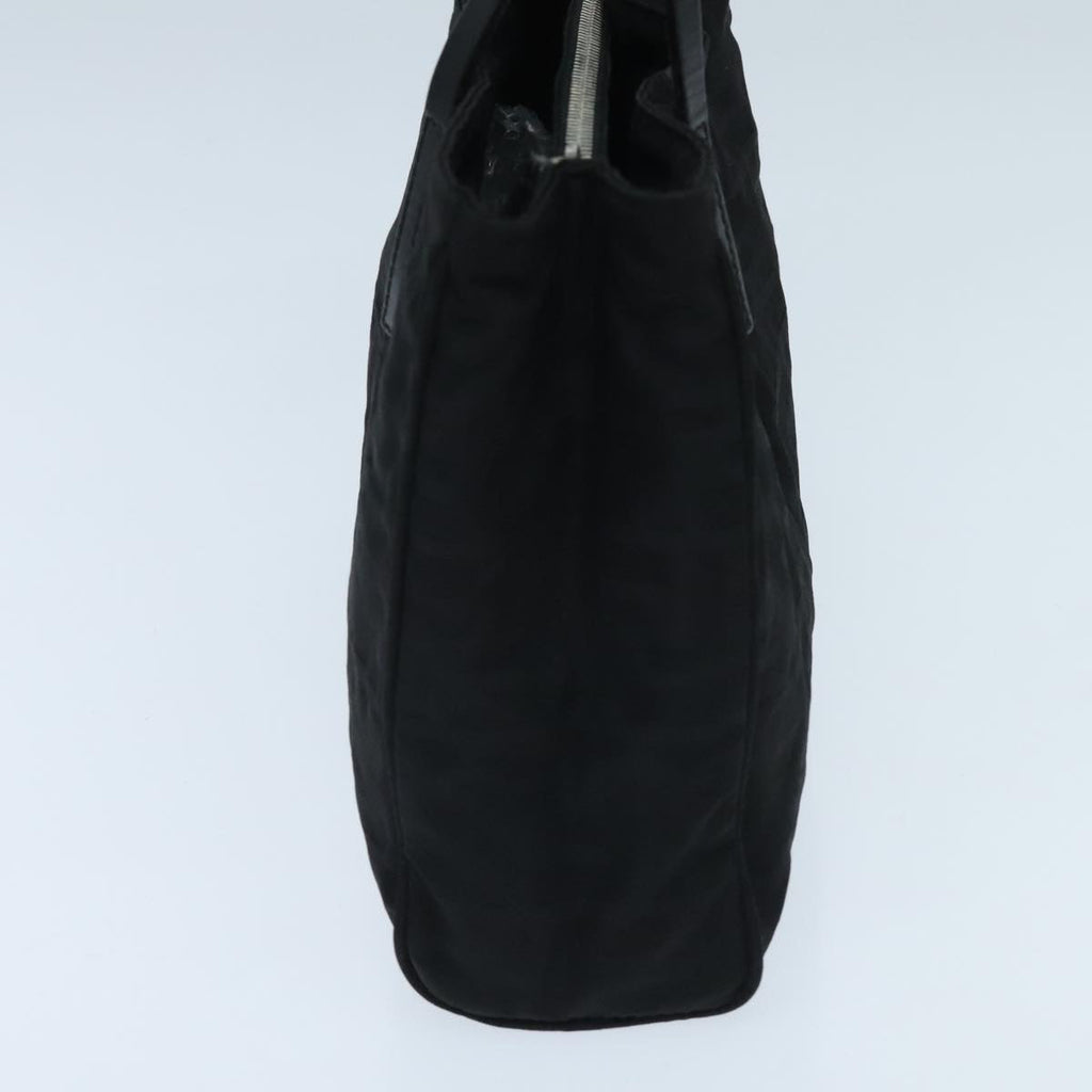 FENDI Zucca Canvas Hand Bag Black Silverep5941