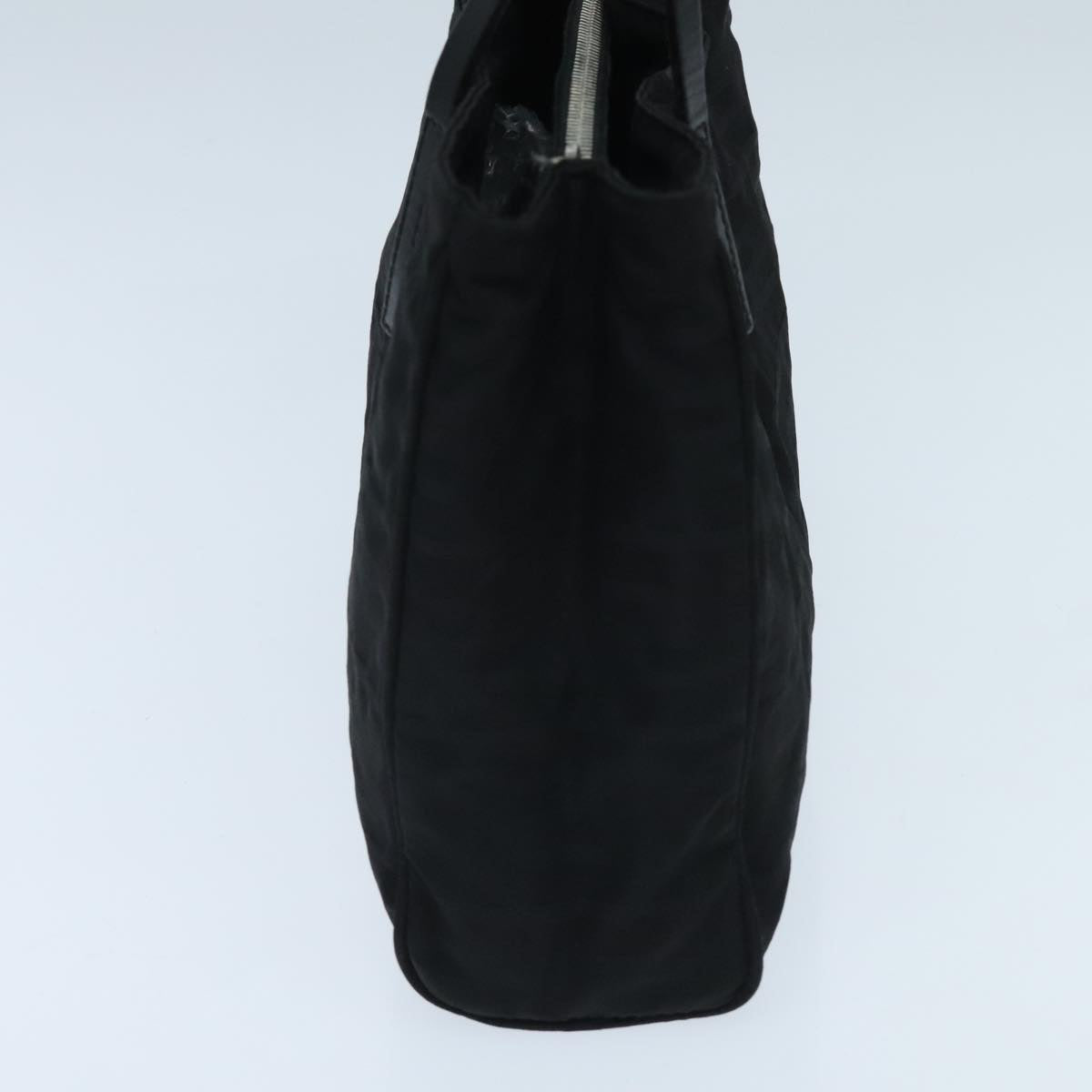 FENDI Zucca Canvas Hand Bag Black Silverep5941