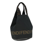 FENDI Hand Bag Canvas Blackep5990