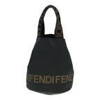 FENDI Hand Bag Canvas Blackep5990