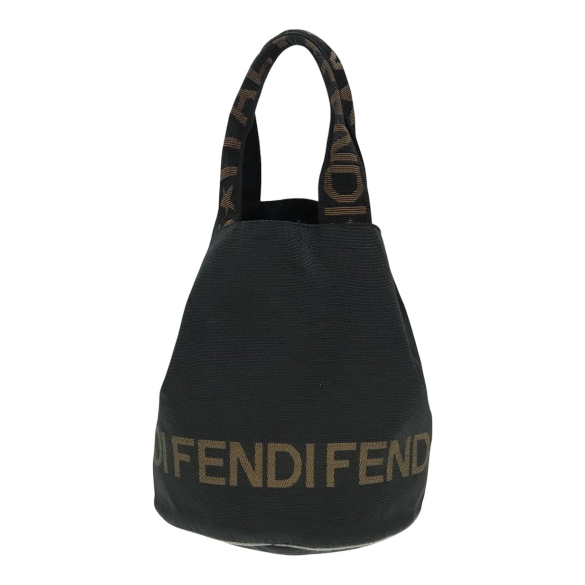 FENDI Hand Bag Canvas Blackep5990