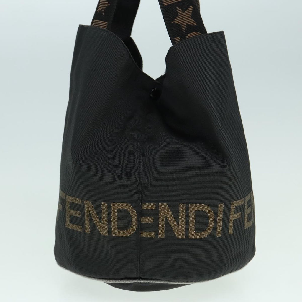 FENDI Hand Bag Canvas Blackep5990