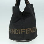 FENDI Hand Bag Canvas Blackep5990