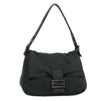 FENDI Mamma bucket Hand Bag Canvas Grayep6034
