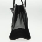 FENDI Mesh Tote Bag Leather Blackep6207