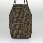FENDI Zucca Canvas Tote Bag Brown Blackep6212