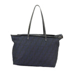 FENDI Zucca Canvas Tote Bag Gold Navyep6478