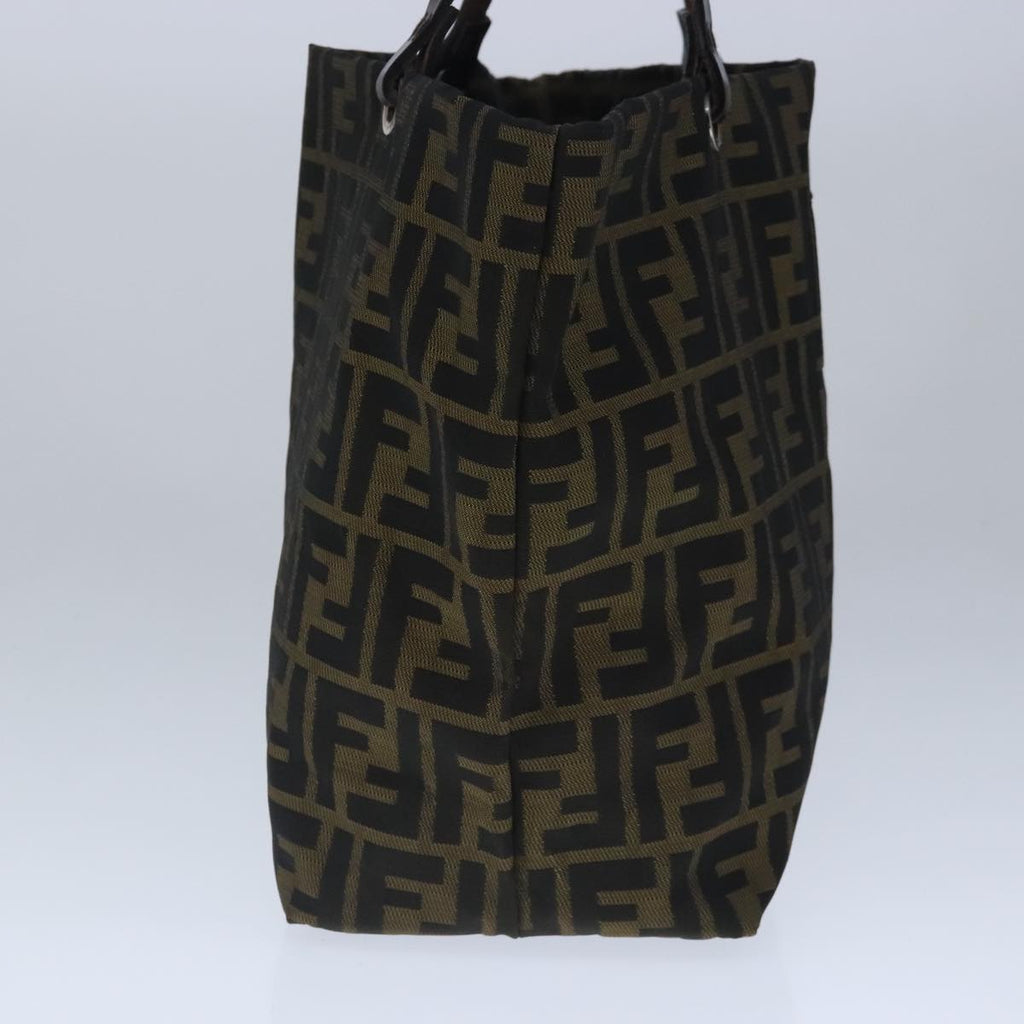 FENDI Zucca Canvas Tote Bag Brown Blackep6620