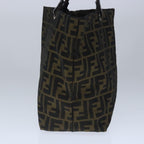 FENDI Zucca Canvas Tote Bag Brown Blackep6620