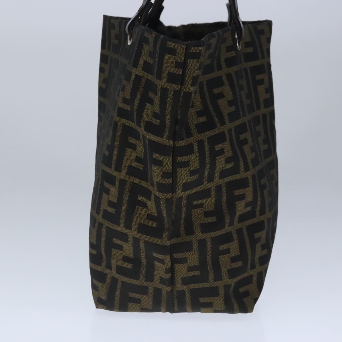 FENDI Zucca Canvas Tote Bag Brown Blackep6620