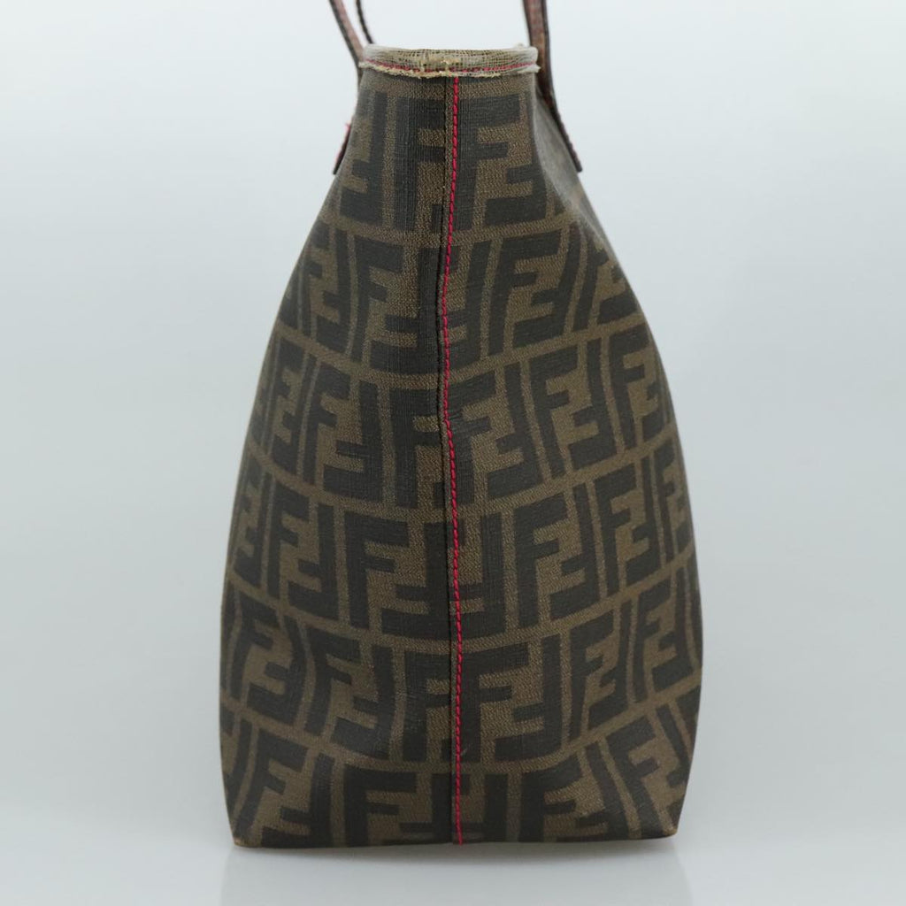 FENDI Zucca Canvas Tote Bag Brown Blackep6901