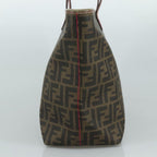FENDI Zucca Canvas Tote Bag Brown Blackep6901