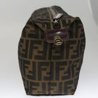 FENDI Zucca Canvas Pouch Brown Blackep7110