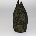 FENDI Zucca Canvas Tote Bag Brown Blackep7142