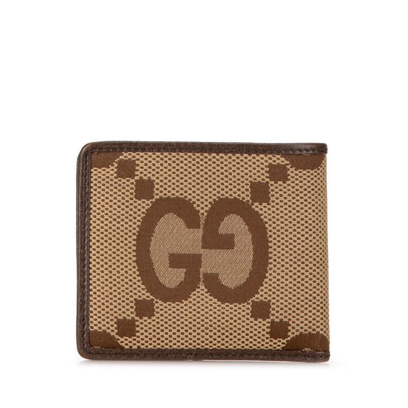 Gucci Jumbo GG Canvas Bifold Wallet