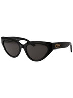 Balenciaga Eyewear Logo Decorated Cat Eye Frame Sunglasses BB0270S