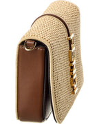 FENDI Fendigraphy Leather Wallet On Chain