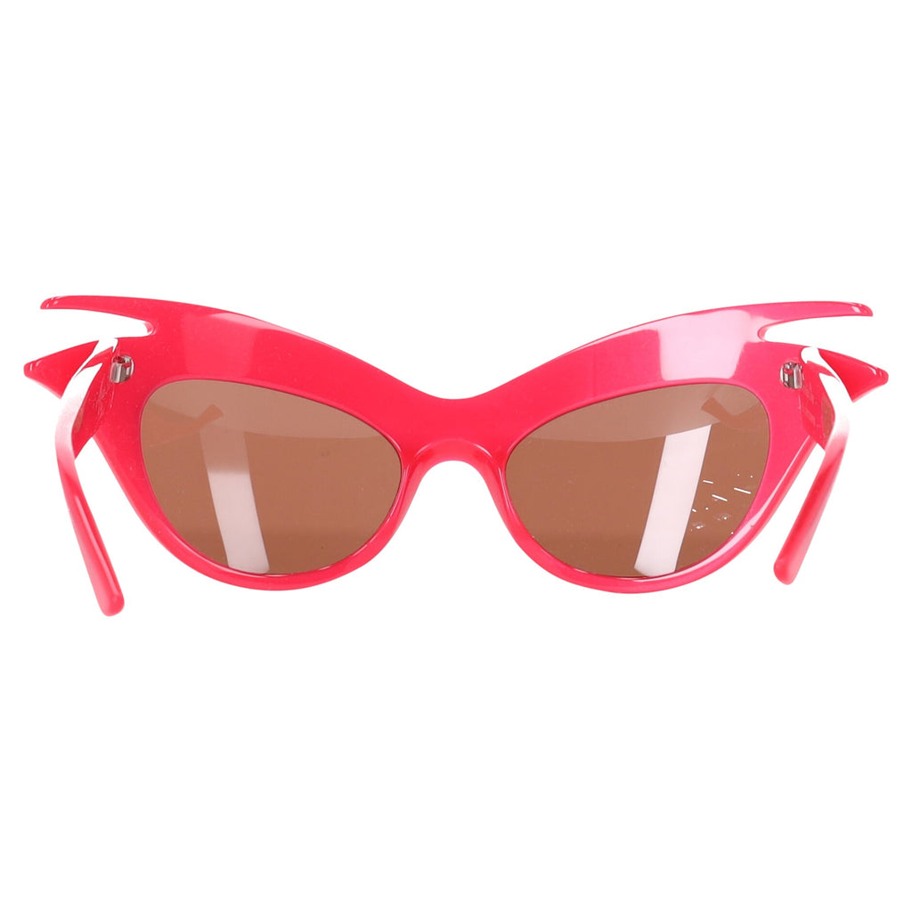 Miss Dior Cherie Limited Edition Cat Eye Sunglasses in Red Acetate