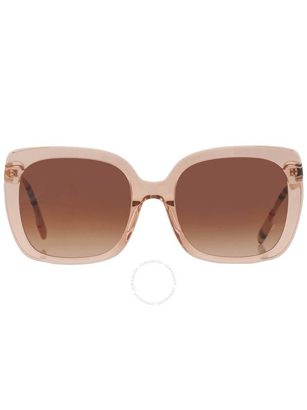 Burberry Burberry Caroll Gradient Brown Square Ladies Sunglasses BE4323F 400613 56