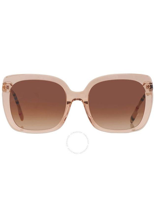 Burberry Burberry Caroll Gradient Brown Square Ladies Sunglasses BE4323F 400613 56