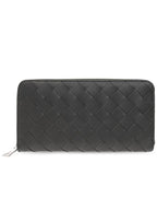 Bottega Veneta Bottega Veneta Leather Wallet, Men's, Green