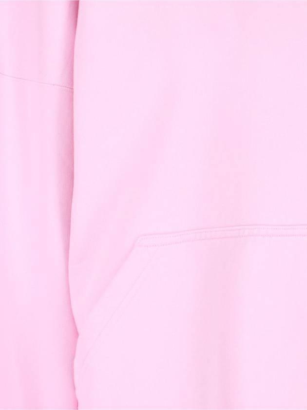 Balenciaga Beverly Hills Embroidered Hooded Top Pink