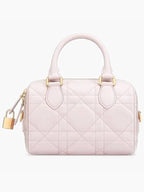 Groove 20 Calfskin Tote Bag Pink Dior