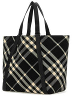 Burberry Festival Canvas Tote Bag Black