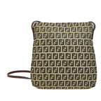 Fendi Zucchino  Canvas Shoulder Bag ()