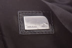 Fendi CROSSWORDS Black Woven Mesh Tote
